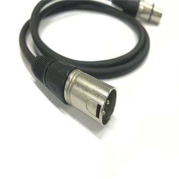 XLR muški i ženski kabel za DMX512 scensko osvjetljenje, audio kabel za mikrofon i mikser