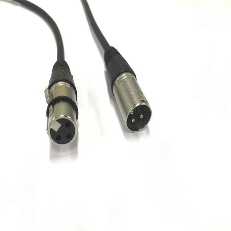 XLR muški i ženski kabel za DMX512 scensko osvjetljenje, audio kabel za mikrofon i mikser