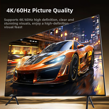 DisplayPort 1.2 kabelis ar augstu izšķirtspēju, PC saderīgs, ar adapteri, varš bez skābekļa