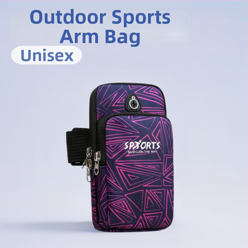 Telefono apyrankė bėgimui – nailonas, universalus, lauko sportas, gatvės stilius, raidžių raštas