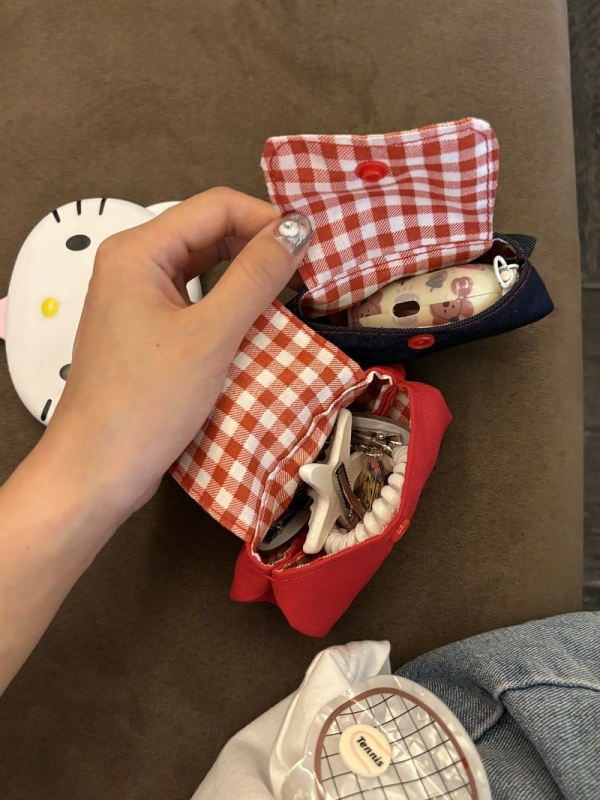 Монетник от полиестер, стил зряла жена, за домашно съхранение