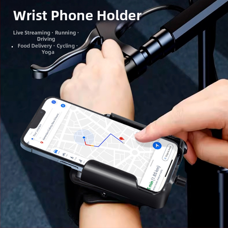 Rankos telefono laikiklis dviračių sportui – ABS+PC+Webbing medžiagos | Unisex | Žiema 2024 leidimas