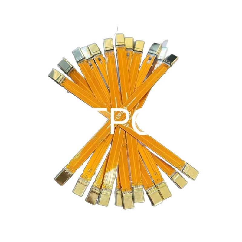 Cablu FPC flexibil Thunderbolt 4 cu conector Type-C dublu, 24 nuclee, 240W, versiunea 4.0