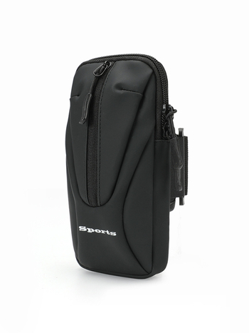 Bežecká taška na ruku pre telefón – unisex, priedušná, vodeodolná, odolná, Oxford látka, polyesterová podšívka, pre vonkajšie športy