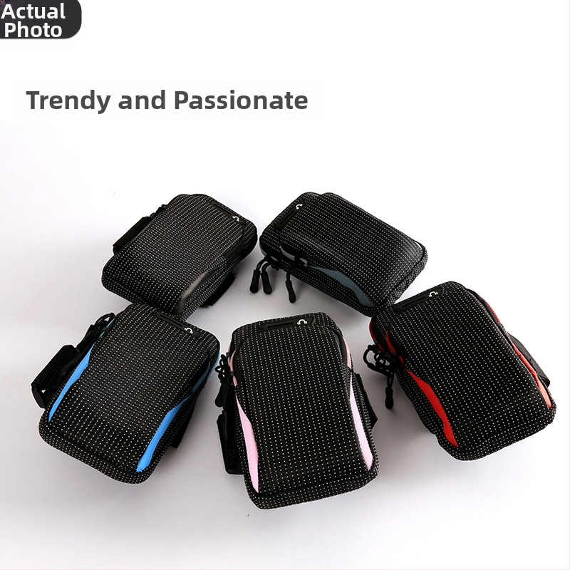 FLEAP Universāla sporta rokassomiņa mobilajam tālrunim ar Oxford audumu, pielāgotu logotipu un licencētu privāto zīmolu