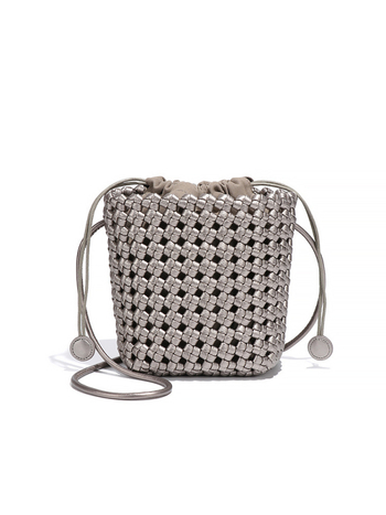 Geantă tip găleată din nailon, stil urban simplu, formă găleată, buzunar intern cu fermoar, căptușeală de poliester — Chengxi Leather Goods