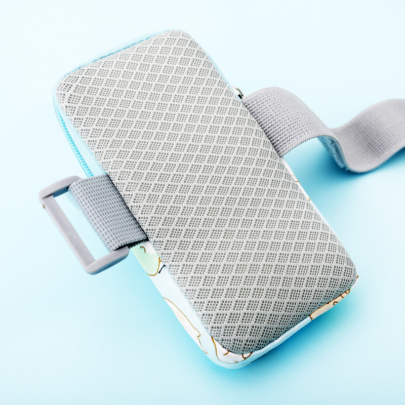 Rankinė ant dilbio sportui lauke, Oxford audinys, unisex, tinklinio rašto modelis