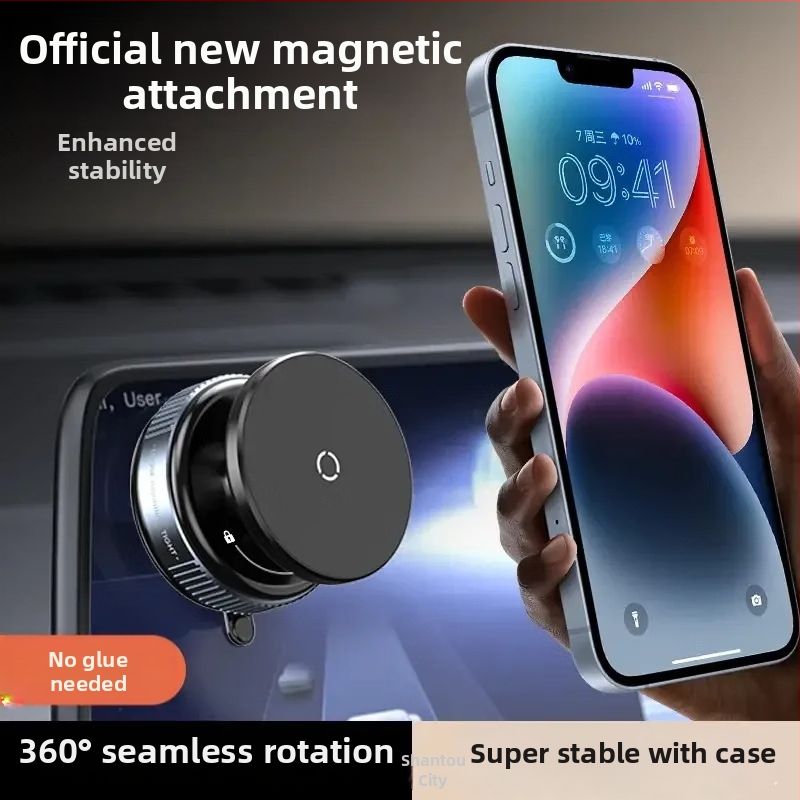 Auto magnetski držač za navigaciju i telefon s usisnim stalkom, univerzalna kompatibilnost