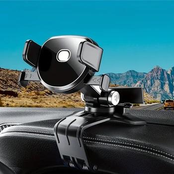 Držač za telefon u automobilu s klipom za otvor za ventilaciju, 360° rotacija, automatsko zaključavanje