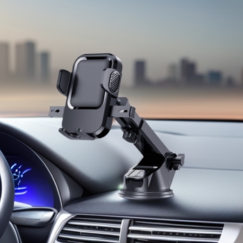 Držač za telefon u automobilu sa usisnim nosačem, univerzalno kompatibilan s instrument pločom automobila