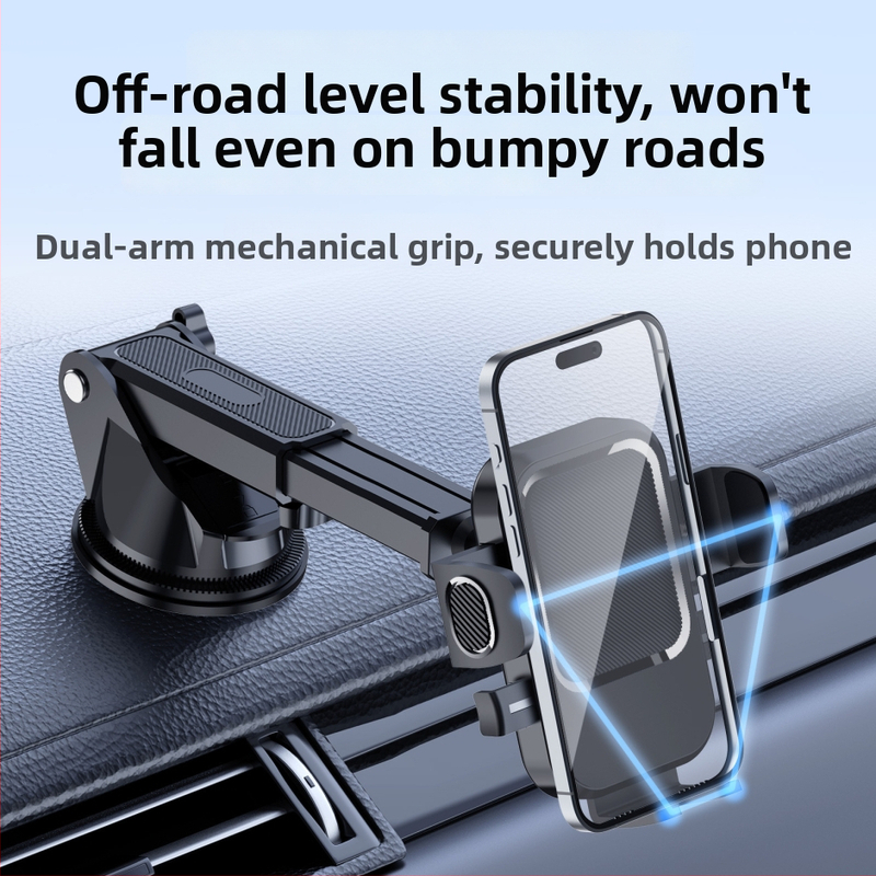 Držač za telefon u automobilu sa usisnim nosačem, univerzalno kompatibilan s instrument pločom automobila