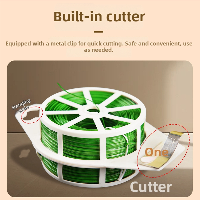 Legături de grădină din sârmă de fier, marca Cute Meat