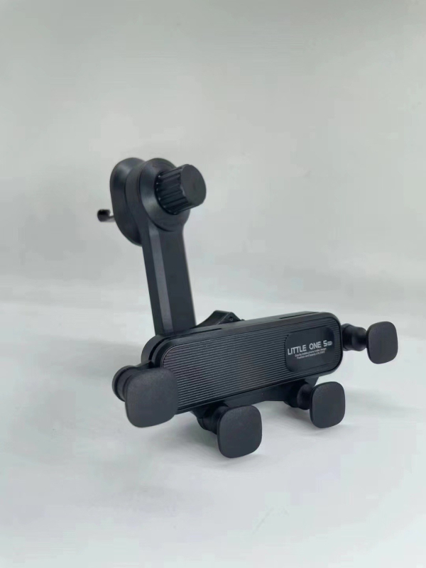 Autótelefon-tartó a műszerfal légáramlatnyílásához adó bázissal, univerzális középkonzol tartó — Snap-on telepítés; 7,5W teljesítmény; hangfelismerés; kompatibil napellenzővel