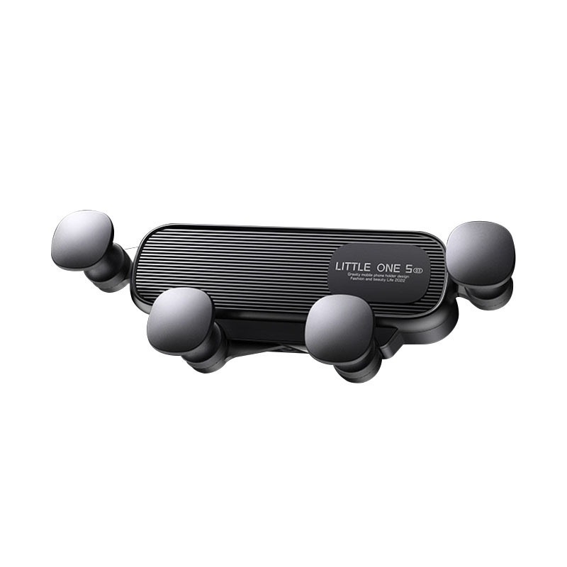 Suport pentru telefon auto - prindere pe ventilarea aerului, Snap-On, montaj prin gravitație, rotire 360°, compatibil universal, personalizabil