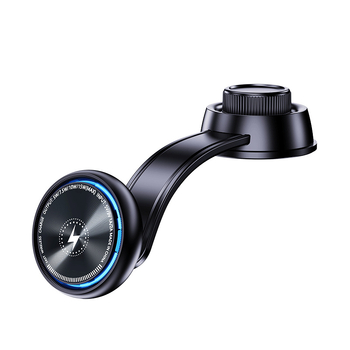 Suport auto pentru telefon cu încărcare wireless 15W, încărcare rapidă, suport magnetic, rotație la 360°, universal
