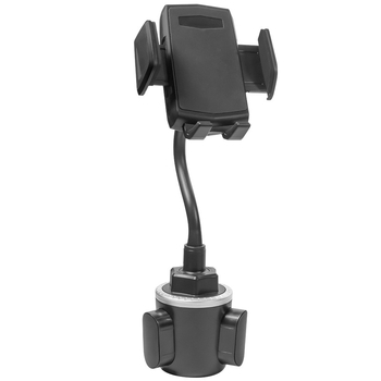 Suport auto pentru telefon cu furtun flexibil și unghi reglabil, model A080+X905, din plastic, potrivit pentru suportul de pahare și telefon