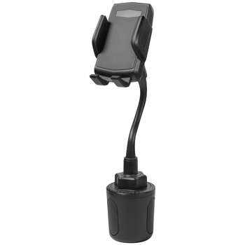 Suport auto pentru telefon cu furtun flexibil și unghi reglabil, model A080+X905, din plastic, potrivit pentru suportul de pahare și telefon