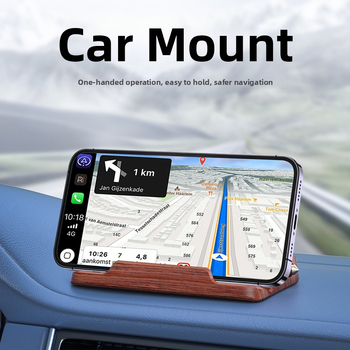 3-in-1 auto telefona turētājs ar drošības iebūvētu un pagaidu stāvēšanas zīmi; materiāls: plastmasa; modelis: Three-in-One Parking Sign; logotipa drukāšana pieejama