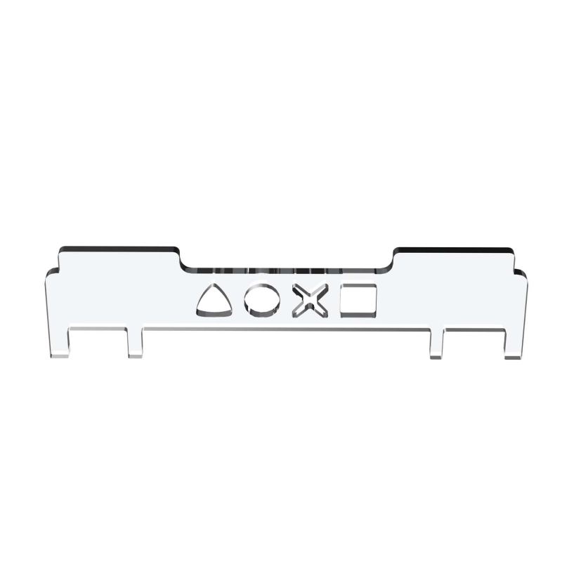 PS5 Slim horizontalni držač za pohranu - akrilna baza, model ps-002, kompatibilan s PS5 Slim