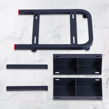 HBWG βάση τιμονιού για αγωνιστικά παιχνίδια; κατασκευή από σίδηρο; συμβατό με Logitech G29/G920/G923/G27; βάρος 10 κιλά