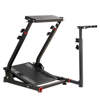 Držiak volantu pre simulátorové závodné hry — zvislý držiak radiacej páky, kompatibilný s Logitech Tumast (model ZLG006; materiál železo; hmotnosť 3 kg; vhodné pre 1 používateľa)