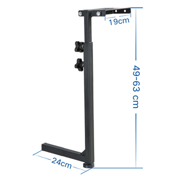 Držiak volantu pre simulátorové závodné hry — zvislý držiak radiacej páky, kompatibilný s Logitech Tumast (model ZLG006; materiál železo; hmotnosť 3 kg; vhodné pre 1 používateľa)