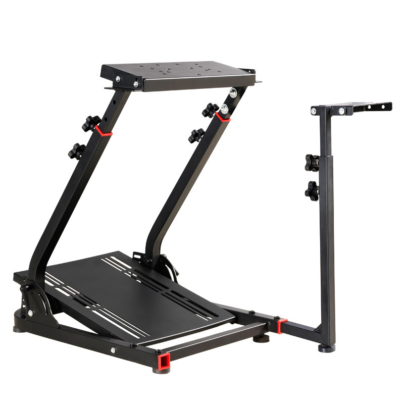 Držiak volantu pre simulátorové závodné hry — zvislý držiak radiacej páky, kompatibilný s Logitech Tumast (model ZLG006; materiál železo; hmotnosť 3 kg; vhodné pre 1 používateľa)