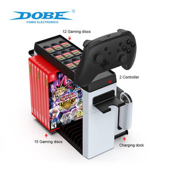 DOBE Switch OLED višefunkcionalni stalak za pohranu i regač za igre kartice (TNS-19051)
