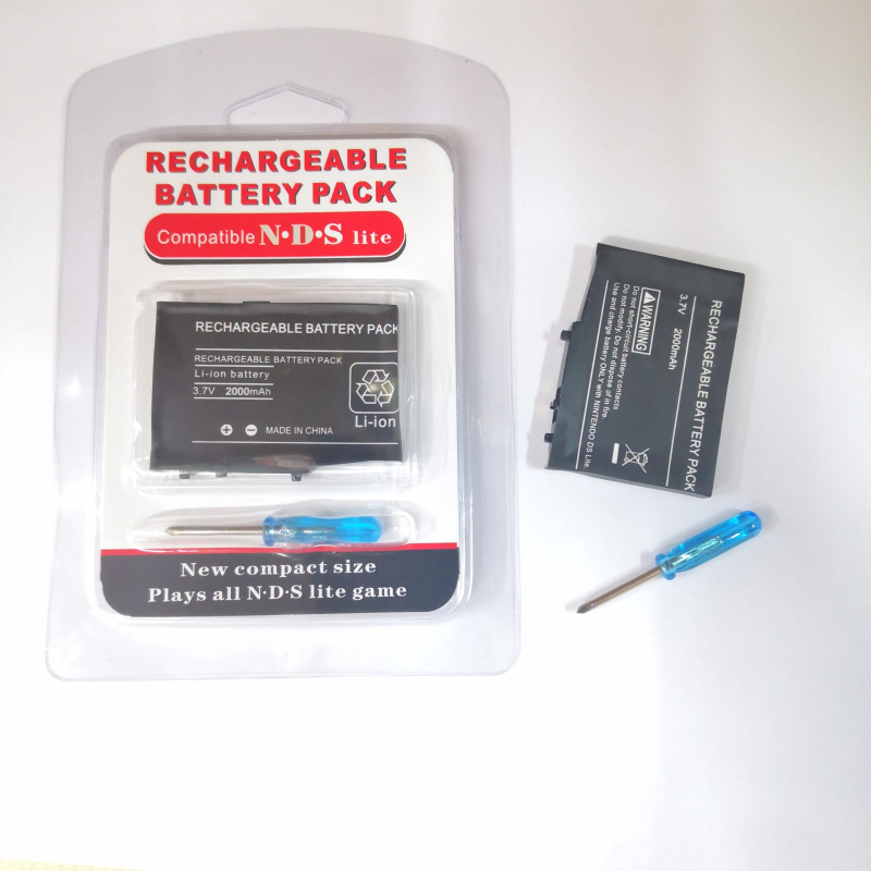Baterie NDS Lite încorporată 3.7V 2000mAh Li-ion pentru Nintendo DS Lite