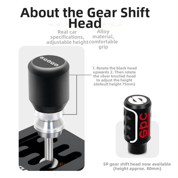 PC žaidimų simuliatoriaus pavarų svirtis su Hall linijiniu jutikliu | Prekės ženklas: ODDOR | Modelis: BHPC01 | Būsena: Nauja