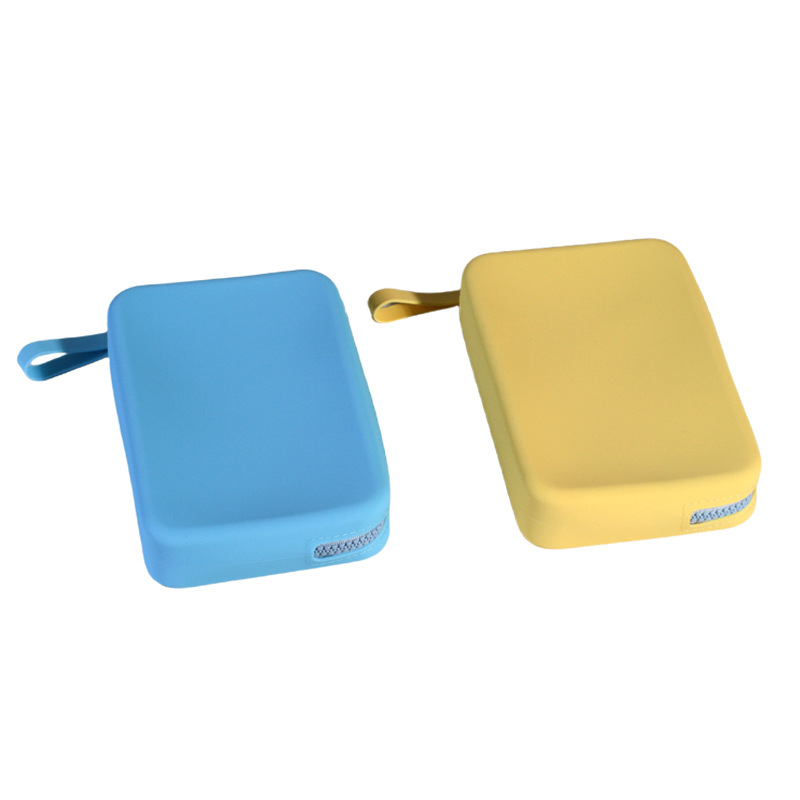 Silikonska vodootporna kozmetička torbica za pohranu, velika kapaciteta, kvadratnog oblika, prijenosna, unisex