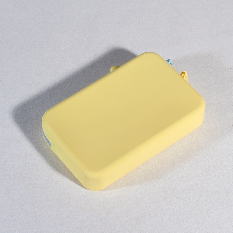 Silikonska vodootporna kozmetička torbica za pohranu, velika kapaciteta, kvadratnog oblika, prijenosna, unisex