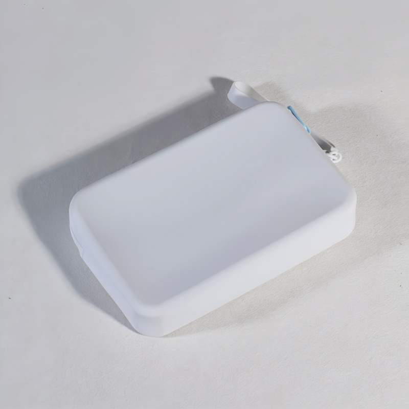 Silikonska vodootporna kozmetička torbica za pohranu, velika kapaciteta, kvadratnog oblika, prijenosna, unisex