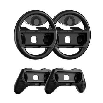 Naujas Switch Joy-Con vairo rato laikiklis su indikatorine šviesa ir kompasu (ABS)