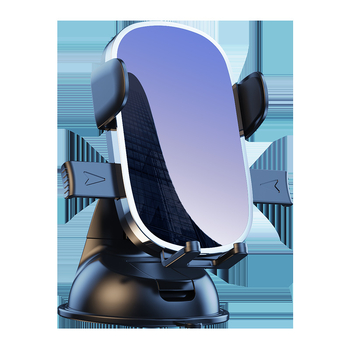 Suport pentru telefon auto cu ventuză, montat pe bord, universal, rotativ la 360°