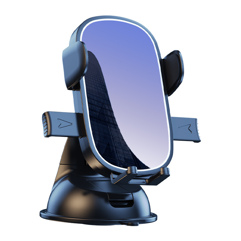 Suport pentru telefon auto cu ventuză, montat pe bord, universal, rotativ la 360°