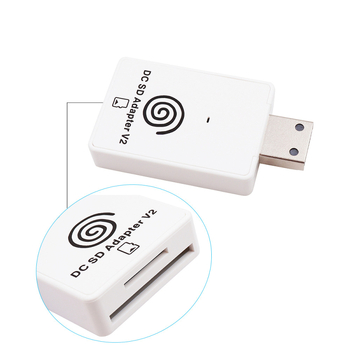 Dreamcast SD/TF čitač kartica s Dreamshell v4.0 - ABS, kompatibilan s Dreamcastom, težina 130 g
