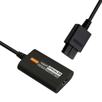 Convertor HDMI pentru N64/SNES/SFC/NGC – adaptor video pentru consolă retro, ieșire HDMI, carcasă ABS