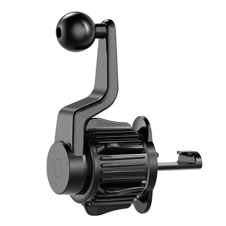 Suport auto pentru telefon și tabletă – montaj universal pe gură de aer, rotativ, prindere cu clips