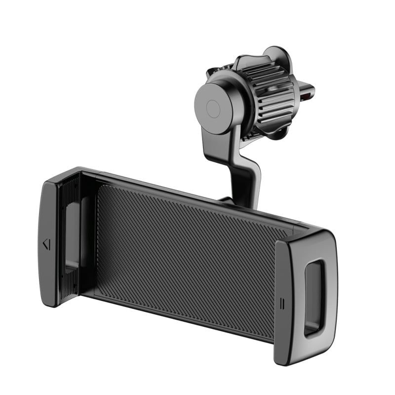 Suport auto pentru telefon și tabletă – montaj universal pe gură de aer, rotativ, prindere cu clips
