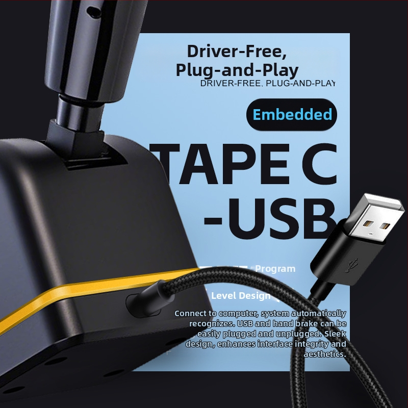 ODDOR O-HBAir PC-USB Oro stabdžių modulis krovininiams žaidimams — PC pusės suderinamumas, USB-C, Medžiaga PC/ABS/aliuminio lydinys, 540 g, Kilmė Liaoning