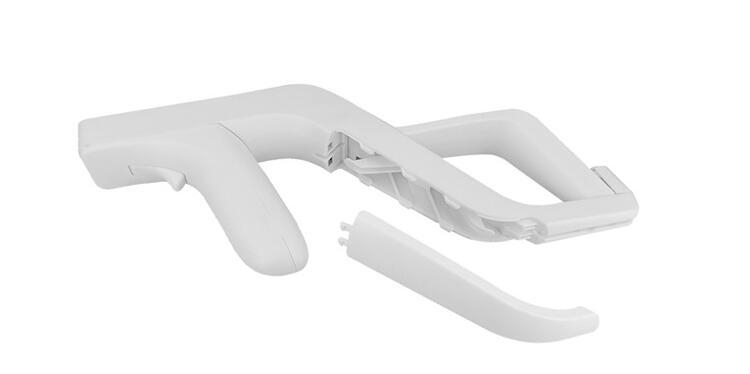 Aparat volan pentru Nintendo Wii/Wii U – suport Zapper pistol, imitatie, stil submașină
