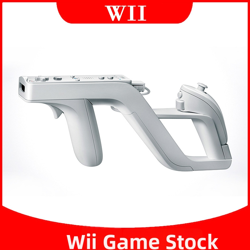 Príslušenstvo volantu Nintendo Wii/Wii U – napodobenina Zapper pištole, štýl submachine
