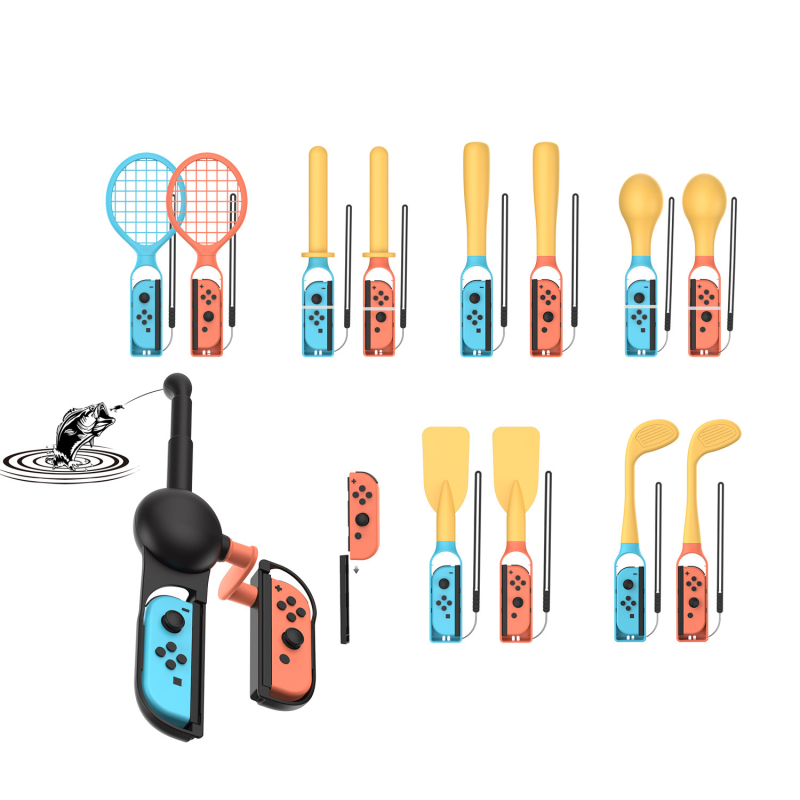 DOBE Switch2 Set sportiv somatosenzorial pentru Switch2 – Carcasa ABS, 1984 g, compatibil Switch2