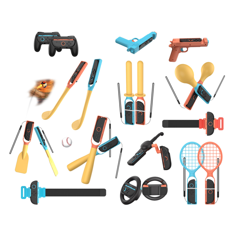 DOBE Switch2 Set sportiv somatosenzorial pentru Switch2 – Carcasa ABS, 1984 g, compatibil Switch2