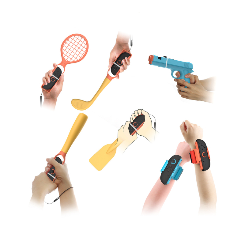 DOBE Switch2 Set sportiv somatosenzorial pentru Switch2 – Carcasa ABS, 1984 g, compatibil Switch2