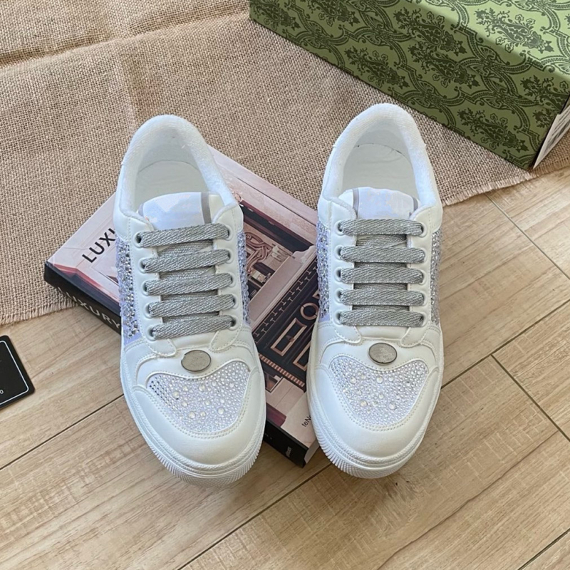 Pantofi femei plat, cu vârf rotund, exterior denim, talpă plată, închidere cu șireturi