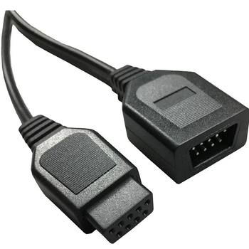 Cablu extensie pentru controler Sega MD, interfață cu 9 pini, izolație PVC, nucleu din cupru