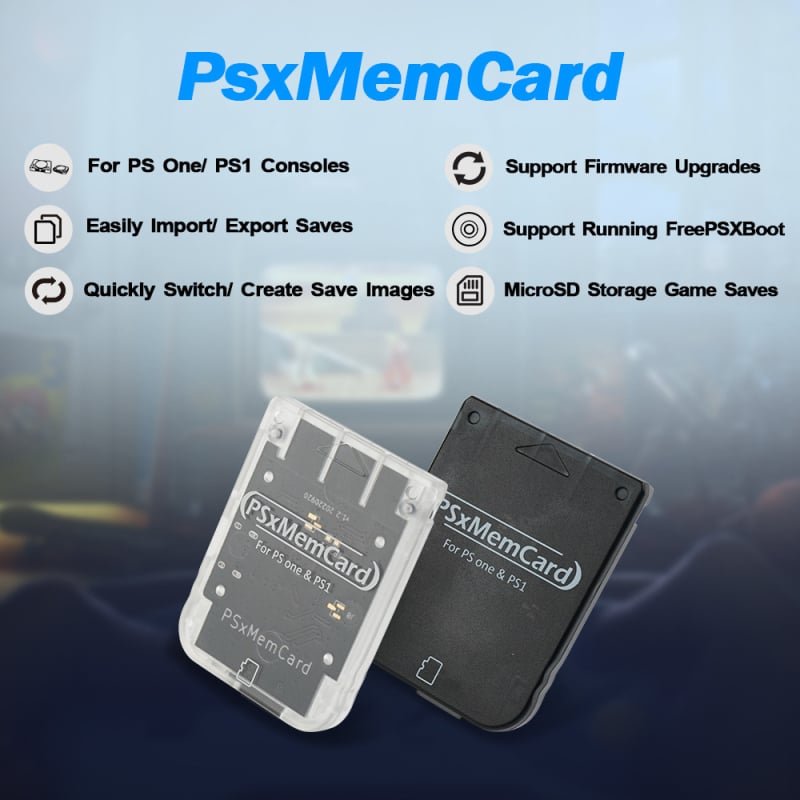 Cardă de memorie PS1/PS ONE, 512MB, ABS, TF card inclus