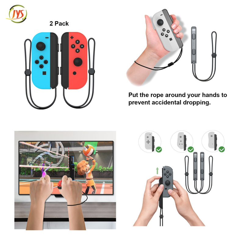 Set 9 în 1 accesorii sport somatosenzoriale pentru Switch – interfață USB, construcție ABS, include crose de golf x2, mânere mici x2, curea pentru picior x2, rachete de tenis x2, sabie